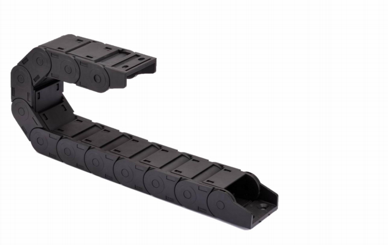 全黑25半封闭拖链