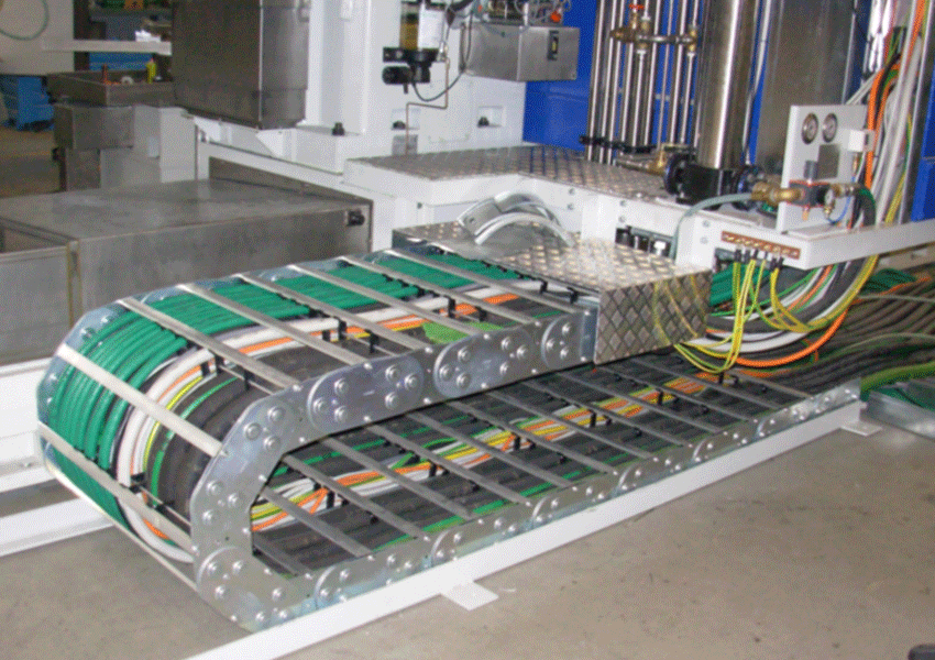 港口工程钢制拖链应用案例