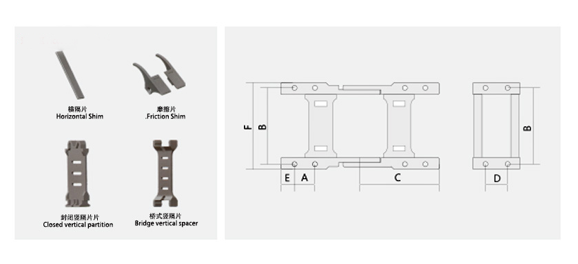 20系 列强力型拖链主要技术参数图2 20系列强力型拖链主要技术参数图2